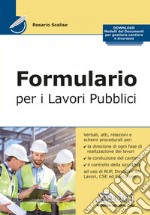 Formulario per i lavori pubblici libro