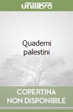 Quaderni palestini libro