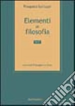 Elementi di filosofia. Vol. 1 libro