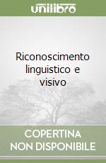 Riconoscimento linguistico e visivo libro