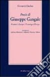 Poesie di Giuseppe Gangale. Rradderi i Europes-Il ramingo d'Europa libro di Giudice Giovanni