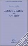 Estetica di lettere ed arti belle libro