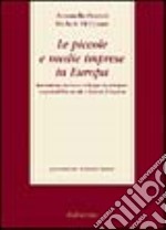 Le piccole e medie imprese in Europa. Innovazione, ricerca e sviluppo tecnologico, responsabilità sociale e finanza d'impresa