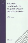 Reti sociali e qualità della vita dei grandi anziani: uno studio in Molise libro