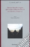 Memorie istoriche e segrete del conclave del pontefice Pio VI eletto mercoledì 15 febrajo 1775 libro