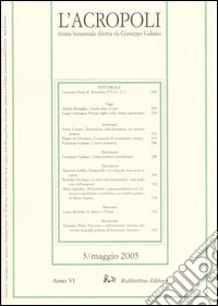 L'acropoli (2005). Vol. 3