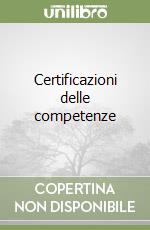 Certificazioni delle competenze libro