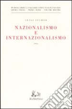 Nazionalismo e internazionalismo (1946) libro