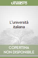 L'università italiana libro