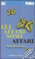 Gli affari sono affari libro