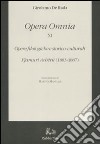 Opera omnia. Vol. 11: Opere filologiche e storico-culturali. Fjamuri Arbërit (1883-1887) libro