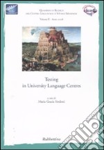 Testing in university language centres libro