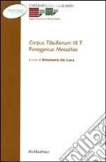 Corpus tibullianum III 7. Panegyricus messallae libro