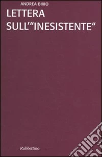 Lettera sull'«inesistente»