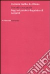 Con atti e con parole. Saggi sul pensiero linguistico di Leopardi libro di Geddes da Filicaia Costanza