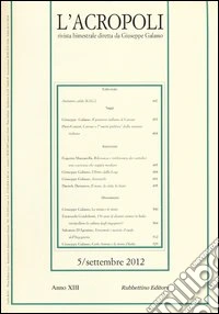 L'acropoli (2012). Vol. 5