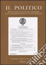 Il politico. Rivista italiana di scienze politiche (2013). Vol. 232 libro