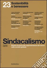 Sindacalismo (2013). Vol. 23