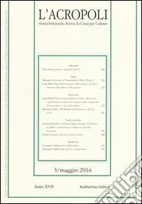L'acropoli (2016). Vol. 3