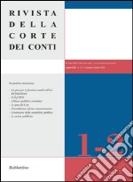 Rivista della Corte dei Conti (2016). Vol. 1-2 libro