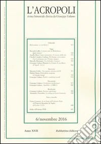 L'acropoli (2016). Vol. 6