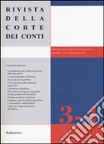 Rivista della Corte dei Conti (2016). Vol. 3-4 libro