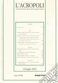 L'acropoli (2017). Vol. 4