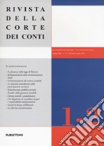 Rivista della Corte dei Conti (2017). Vol. 1-2 libro