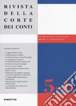 Rivista della Corte dei Conti. Vol. 5-6 libro