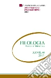 Filologia antica e moderna (2017). Vol. 44 libro