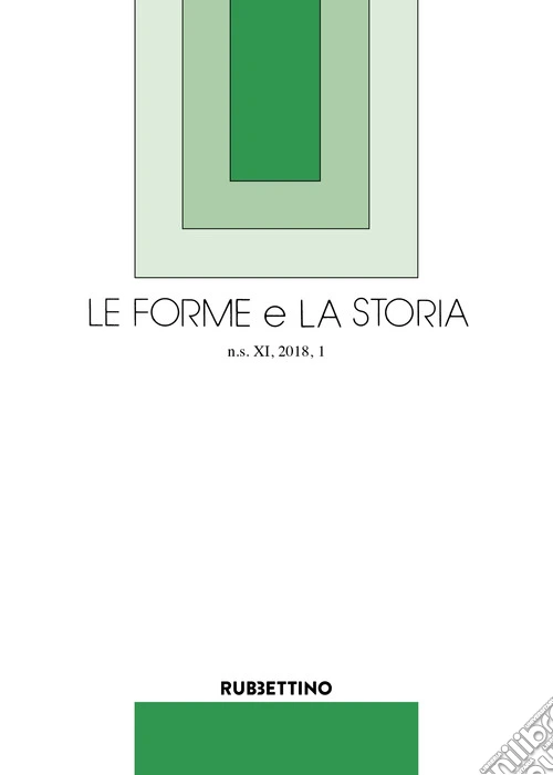 Le forme e la storia (2018). Vol. 1