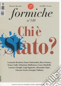 Formiche (2018). Vol. 140: Chi è Stato? (ottobre)
