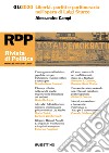 Rivista di politica (2020). Vol. 1: Libertà, partiti e partitocrazia nell'opera di Luigi Sturzo libro di Campi A. (cur.)