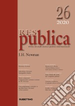 Res publica (2020). Vol. 26: J. H. Newman libro