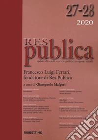 Res publica (2020). Vol. 27-28