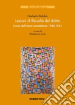 Lezioni di filosofia del diritto libro