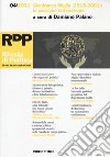 Rivista di politica (2021). Vol. 4: Gianfranco Miglio (1918-2001): la passione del realismo libro