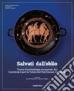 Salvati dall'oblio. Tesori d'archeologia recuperati dai Carabinieri per la Tutela del Patrimonio Culturale. Ediz. illustrata libro