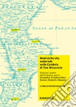 Modi della vita materiale nella Calabria di fine Ottocento. Relazioni inedite dell'inchiesta Jacini: circondari di Castrovillari, Gerace, Nicastro, Rossano libro