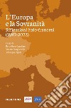 L'Europa e la sovranità. Riflessioni italo-francesi (1897-2023) libro