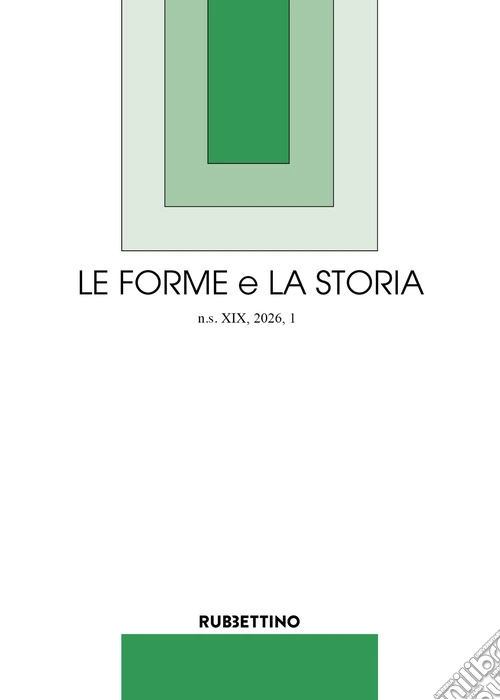 Le forme e la storia (2026). Vol. 1