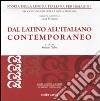 Dal latino all'italiano contemporaneo libro