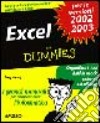 Excel 2003 For Dummies libro