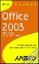 Office 2003 pocket libro