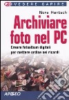 Archiviare foto nel PC libro