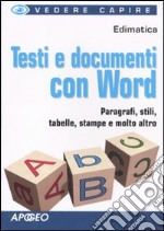 Testi e documenti con Word libro