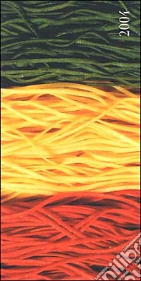 Pasta. Agenda settimanale 2004 orizzontale libro