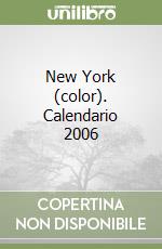 New York (color). Calendario 2006 libro