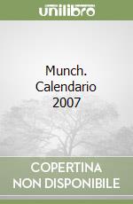 Munch. Calendario 2007 libro