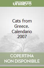 Cats from Greece. Calendario 2007 libro